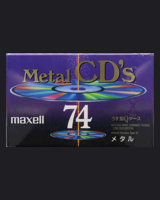 Image of Maxell Metal CD's (1992-1993 JP) - 74 Minutes