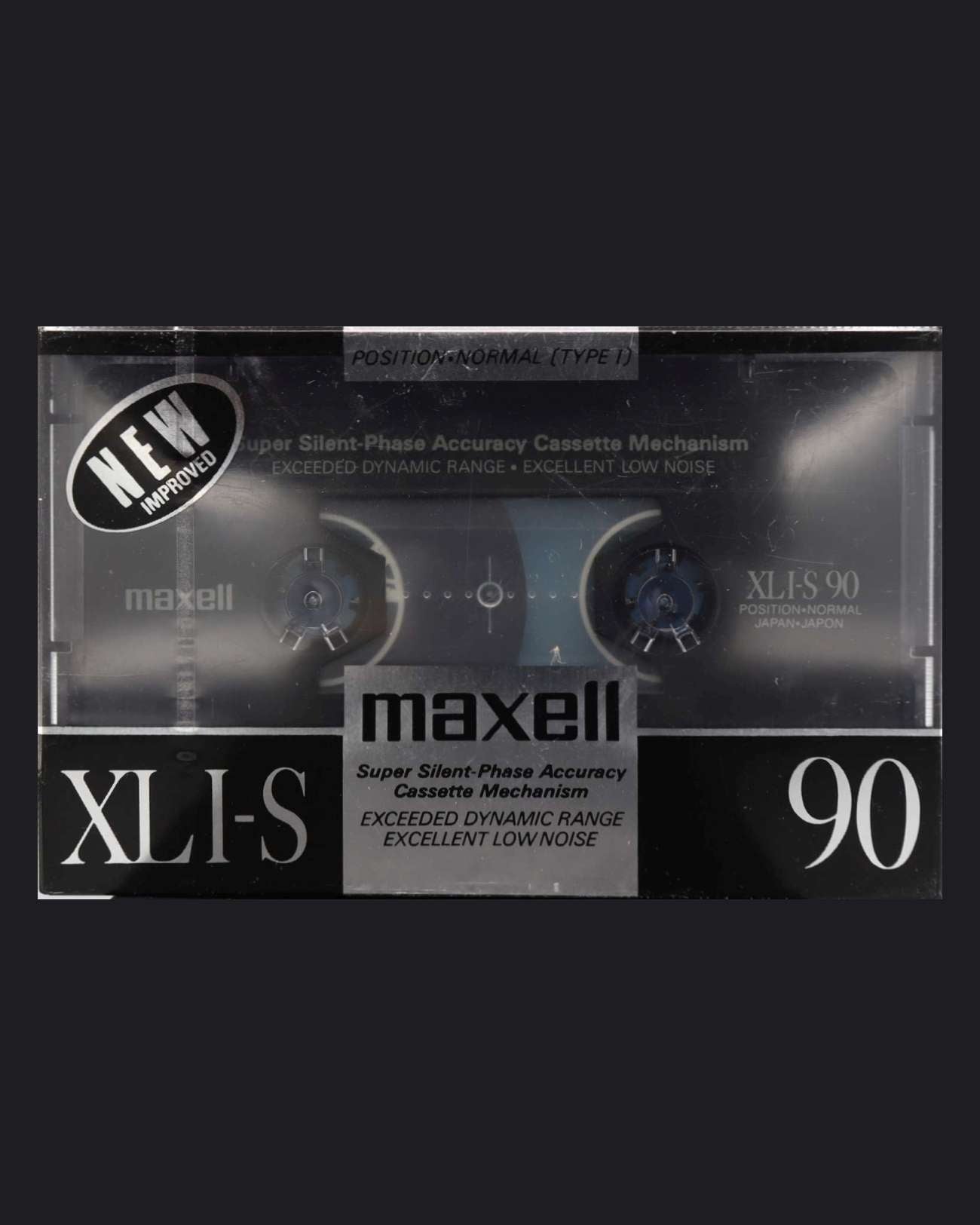 Image of Maxell XLI-S (1990-1991 JP) - 100 (B Stock) Minutes