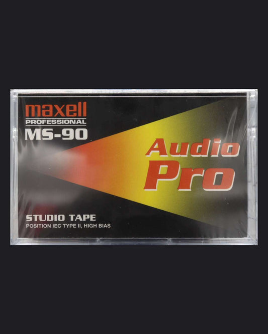 Image of Maxell MS Studio Tape (1993 US) - 90 Minutes