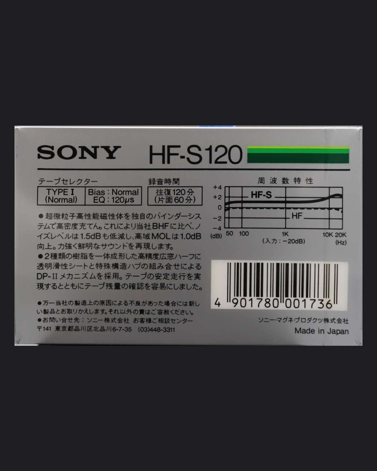 Sony HF-S (1985 JP)