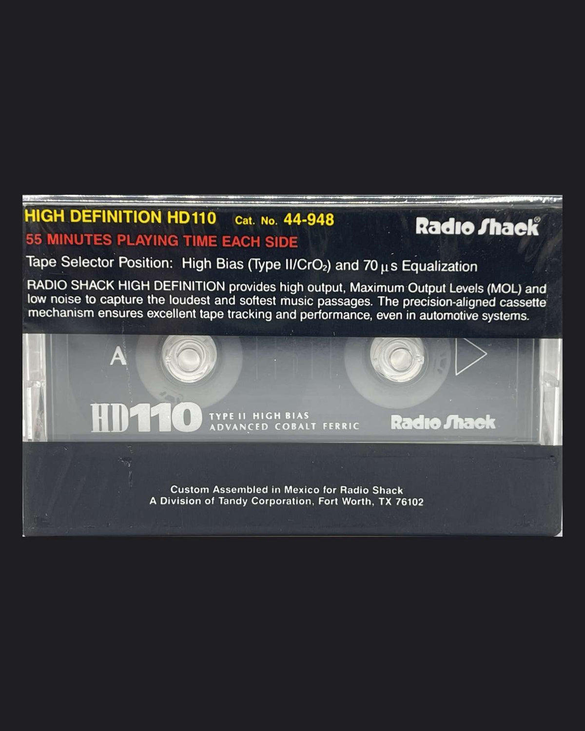 Radio Shack HD Type II - 1995-2000 US