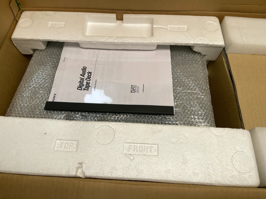 SONY DTC-A7 DAT Recorder S/N 808239 IOB with Remote and Rack Ears - Just Serviced and Recapped