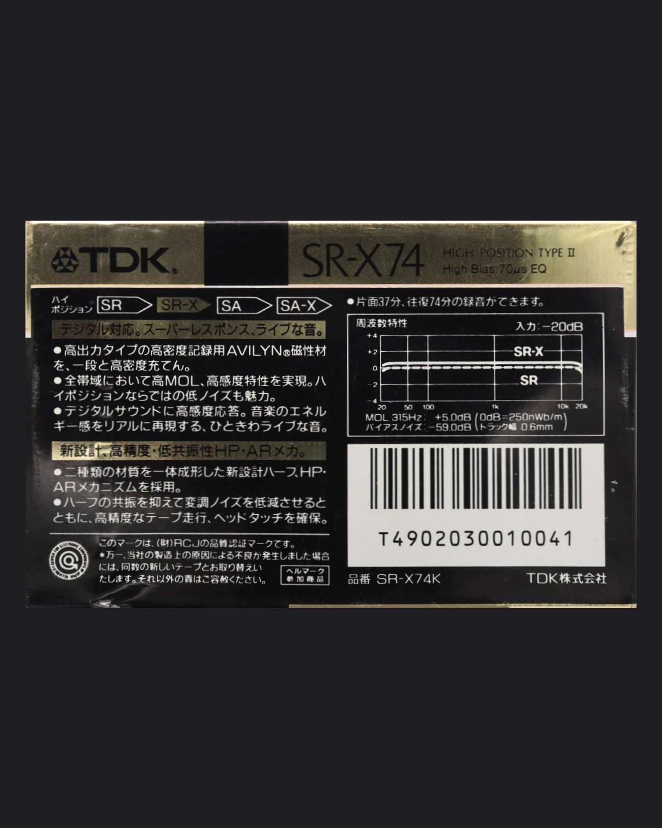 TDK SR-X (1989 JP)