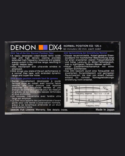 Denon DX4 (1985 US-JP)