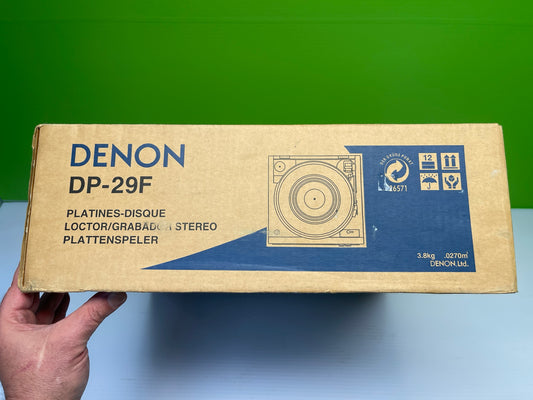 Denon DP-29F Fully Automatic Turntable - New Old Stock