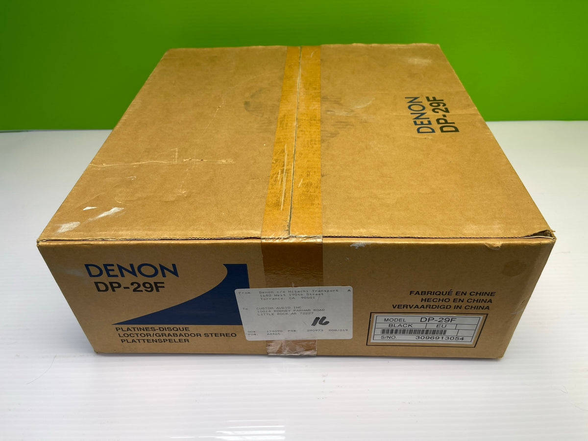 Denon DP-29F Fully Automatic Turntable - New Old Stock