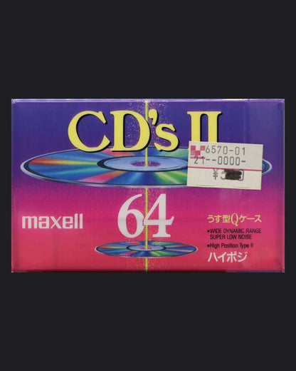 Maxell CD's II (1992-1993 JP)