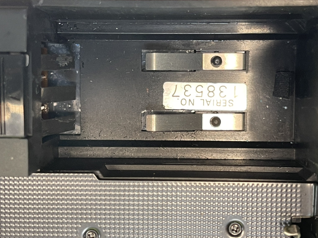 Sony WM-D6C Professional Walkman S/N 138537 Amorphous Head, Serviced, in Near Mint Condition, with Original Box, Cover, Strap, Power Adapter, and Tie-Pin Microphone