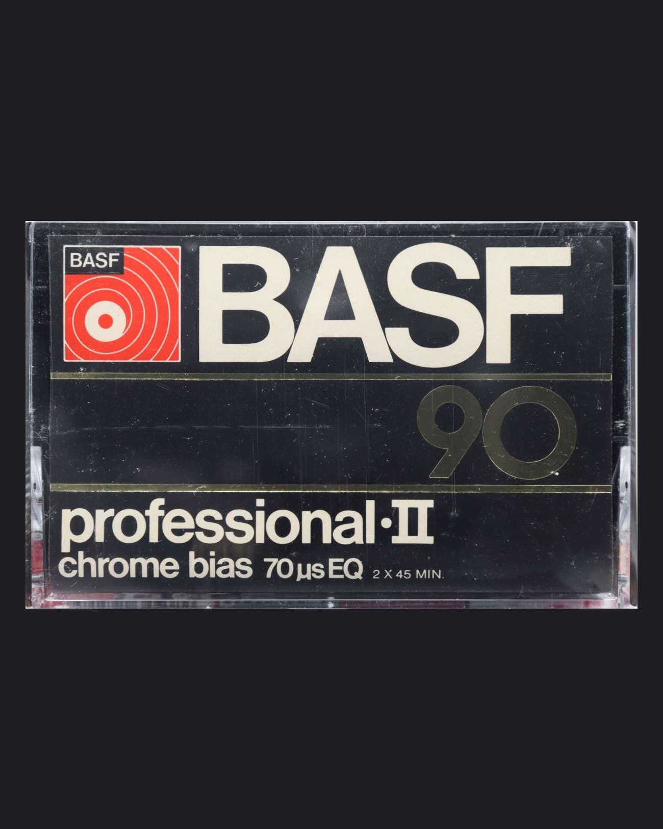 Image of BASF Professional II (1976-1978 US) Cassette Tape - 60 Minutes