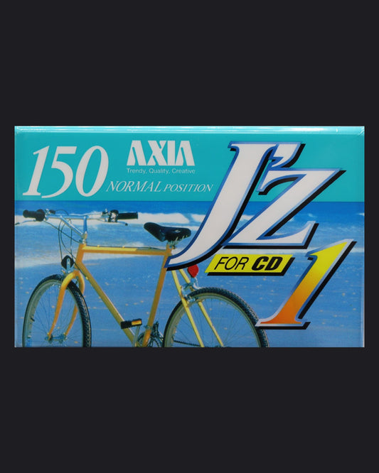 Axia AXIA J'Z 1 Type I blank cassette tape 1995 JP — detail view