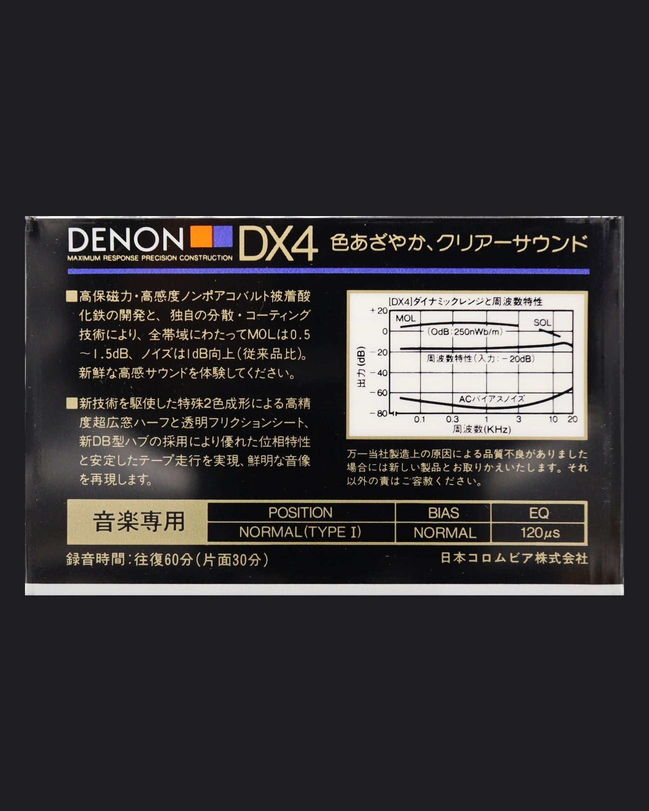 Denon DX4 (1985 US-JP)