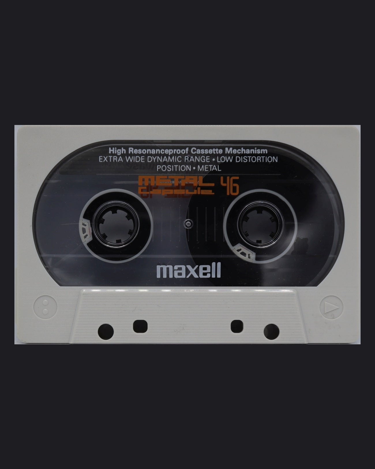 Image of Maxell Metal Capsule (1990-1991 JP) - 46 (C Stock - READ) Minutes