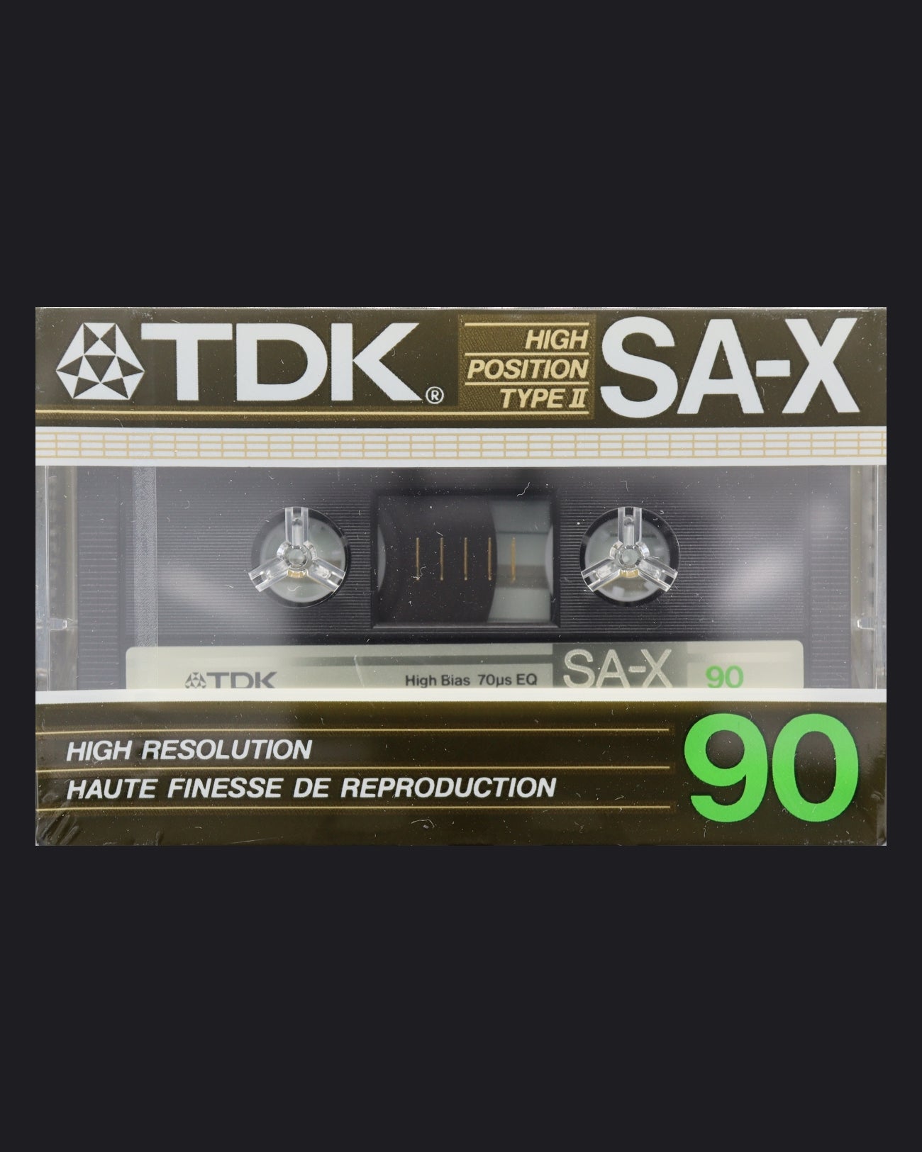 TDK SA-X (1985-1987 US)