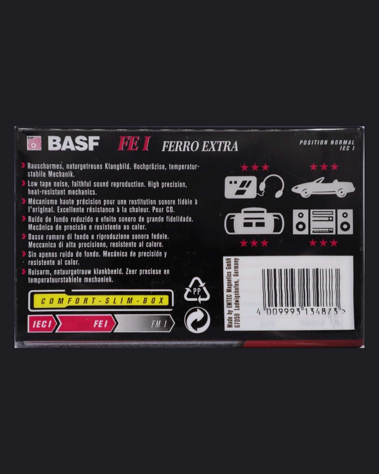 BASF Ferro Extra I Type I - 1995-1997 DE