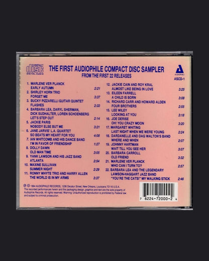 Audiophile Records - The First Compact Disc Sampler