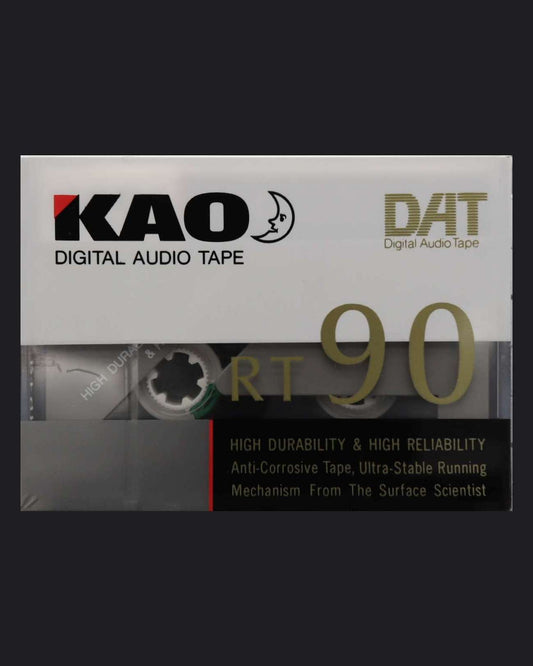 KAO DAT RT blank DAT tape 90 minutes- front view