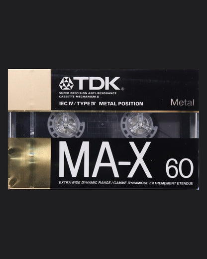 TDK MA-X (1987-1989 US-JP)