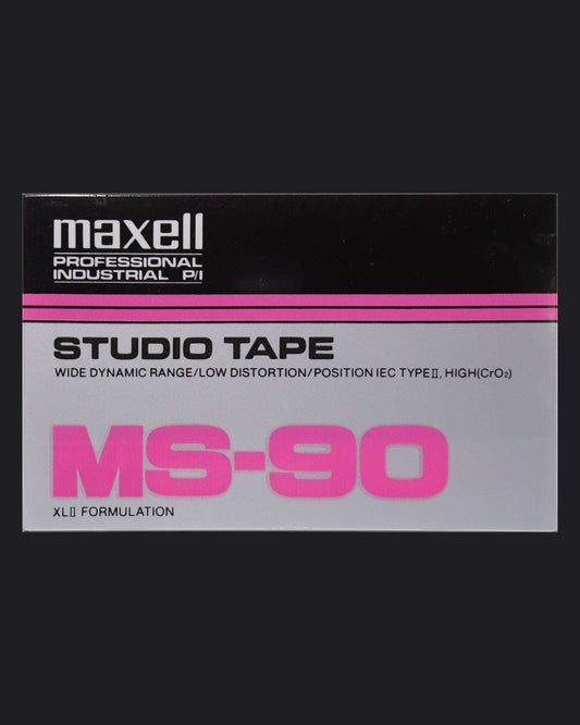 Maxell MS Studio Tape (1997 US)