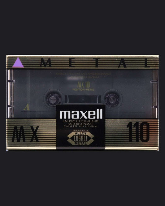 Image of Maxell MX (1991-1992 US) - 110 Minutes