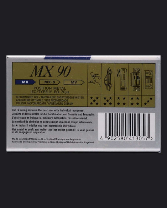 Image of Maxell MX (1991-1993 EU) - 90 Minutes