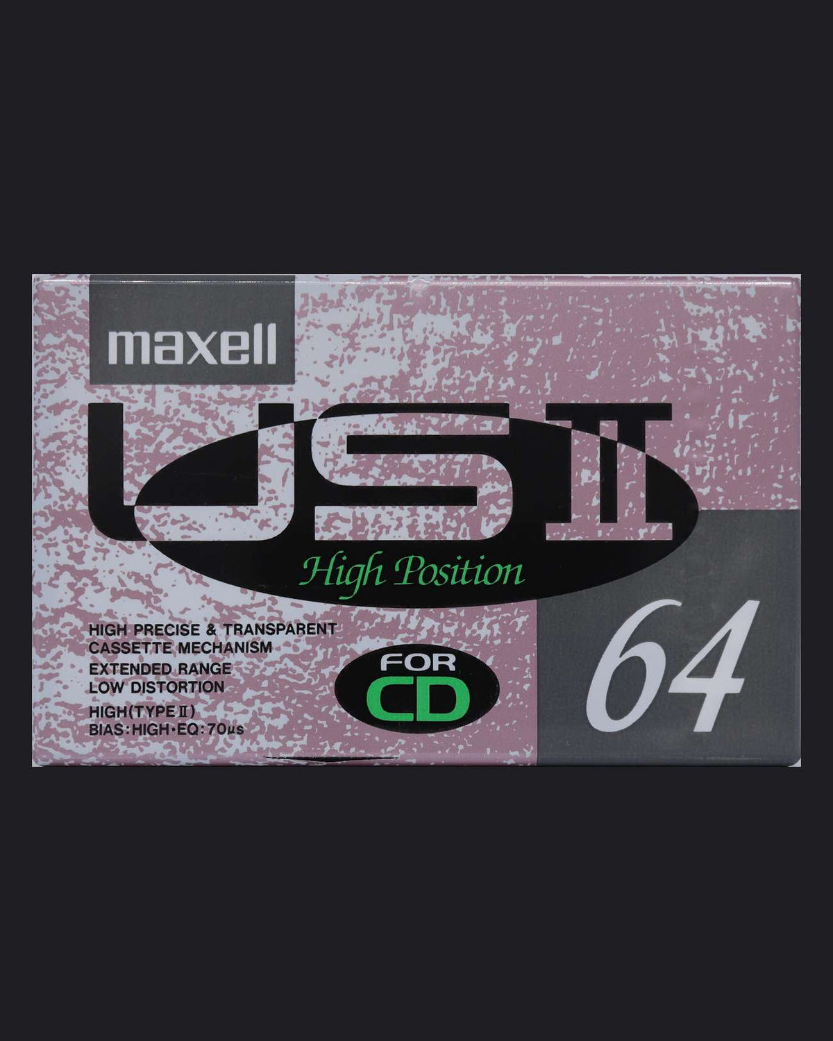 Maxell US II Type II - 1990-1991 JP