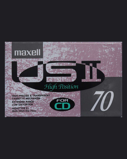 Maxell US II Type II - 1990-1991 JP