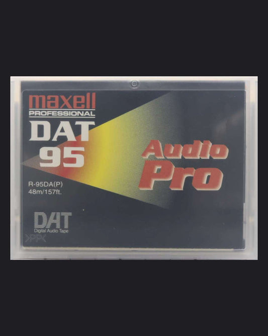 Maxell Professional DAT R-DA blank DAT tape 95 minutes- front view