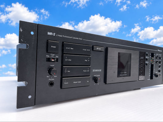 Nakamichi MR-2 Professional Cassette Deck S/N 13843 Restored to perfection by Willy Hermann in Near Mint Condition!