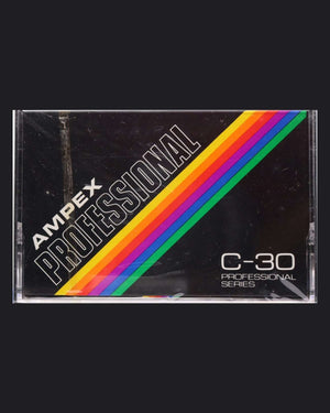 Ampex Professional 671 Type I blank cassette tape 1979 US — front view new sealed