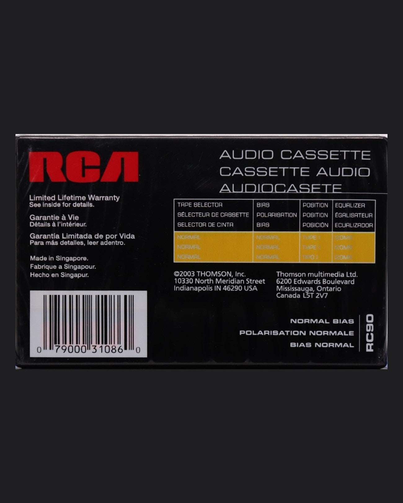 RCA RC (2003 US)