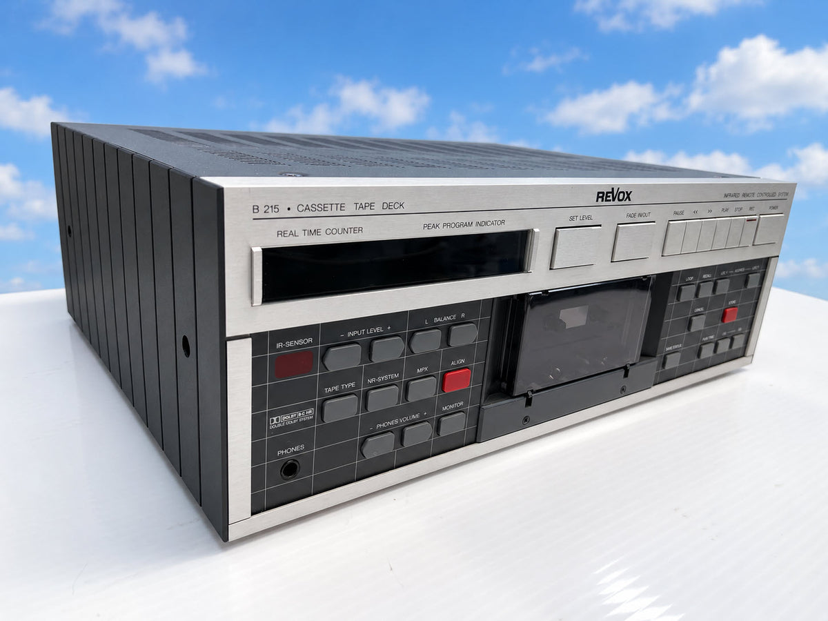 Revox B215 S/N 009775 - Upgraded LED Display - Restored to Perfection by Master Tech Perry Esposito.