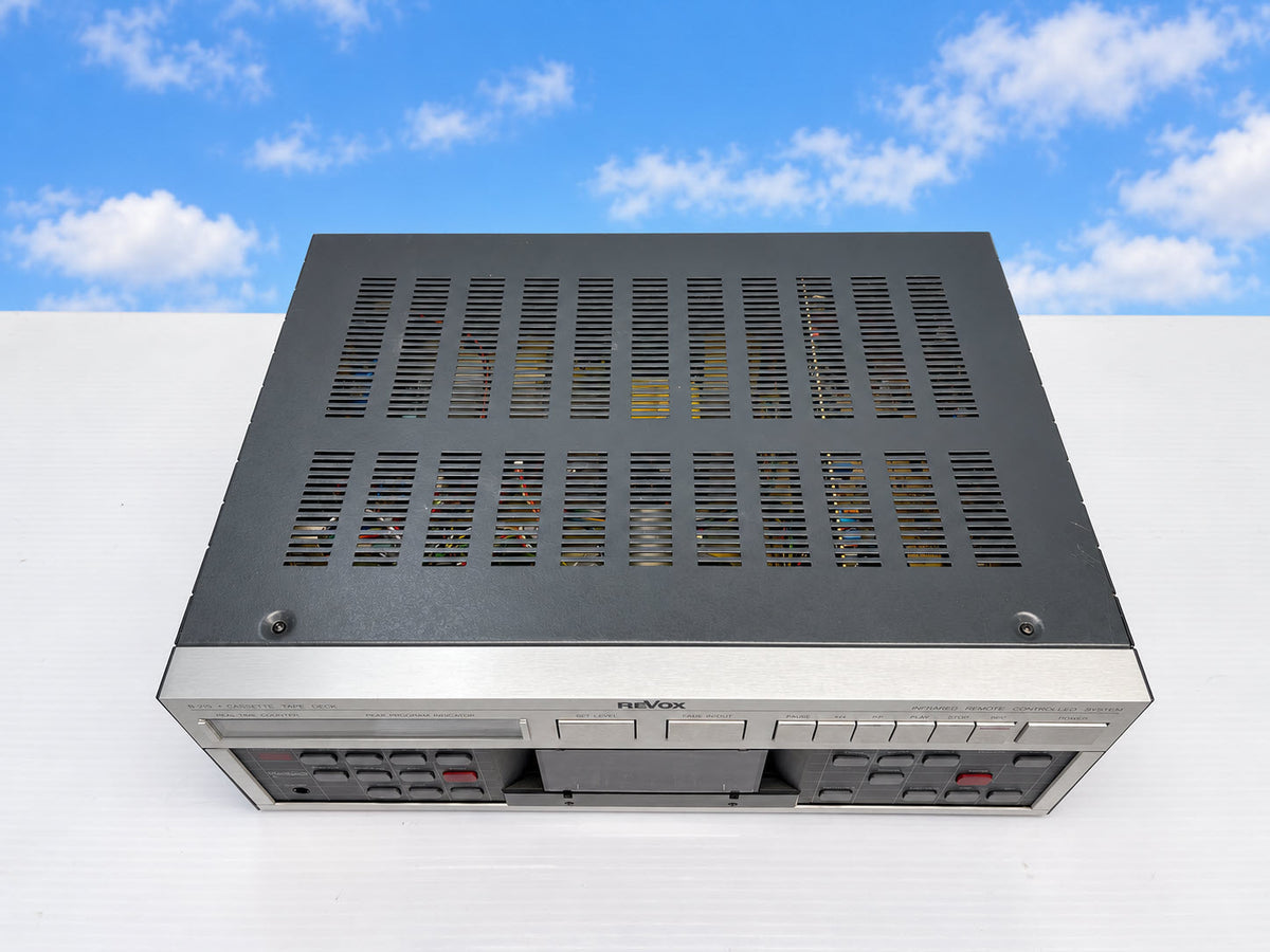 Revox B215 S/N 009775 - Upgraded LED Display - Restored to Perfection by Master Tech Perry Esposito.