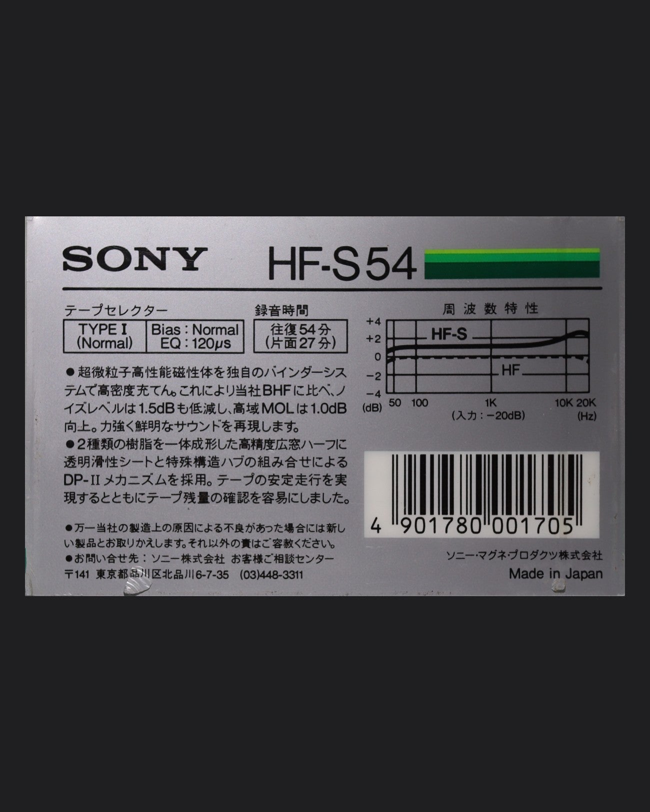 Sony HF-S (1985 JP) Ultra Ferric