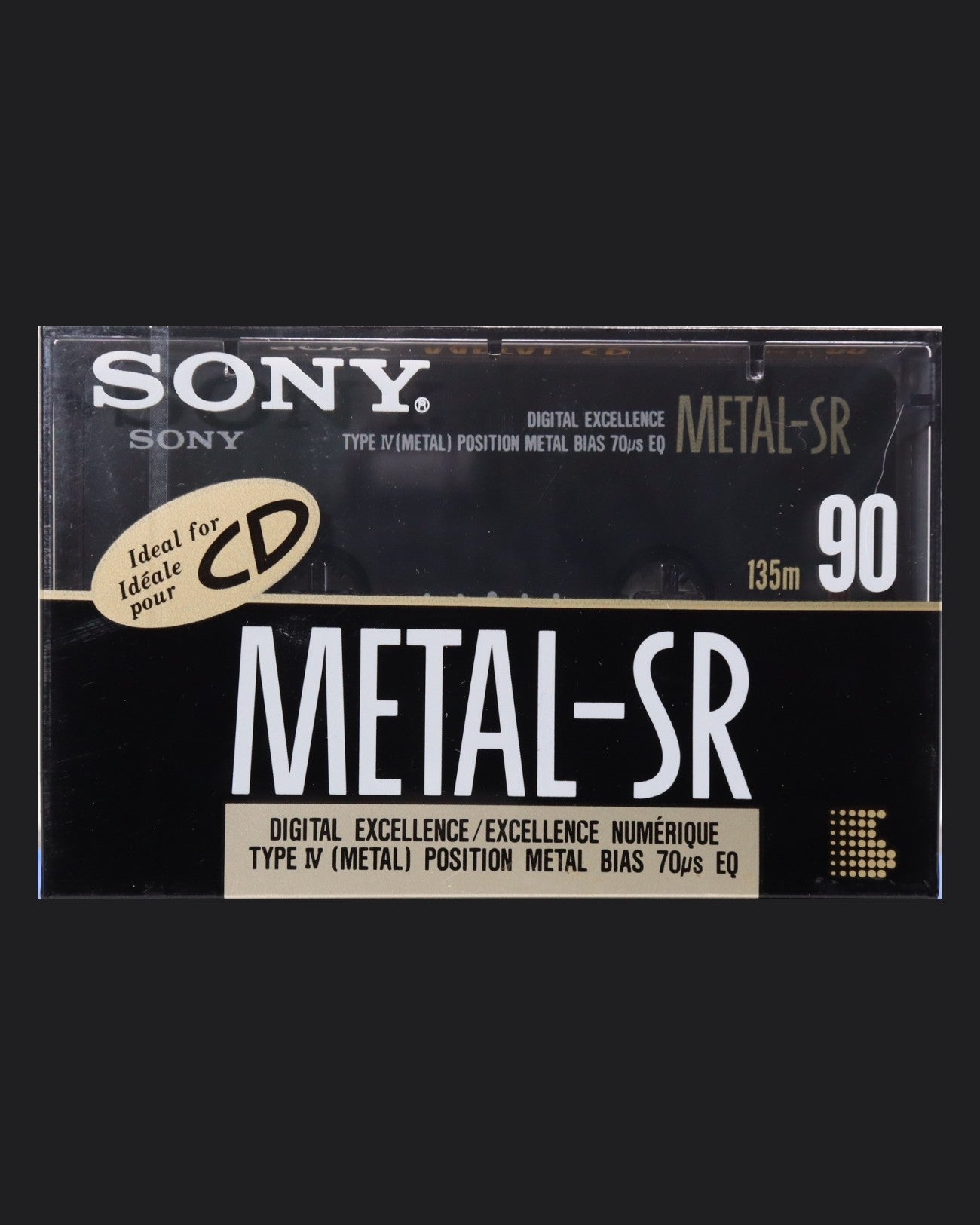 Sony Metal-SR (1990-1992 US) Ultra Ferric