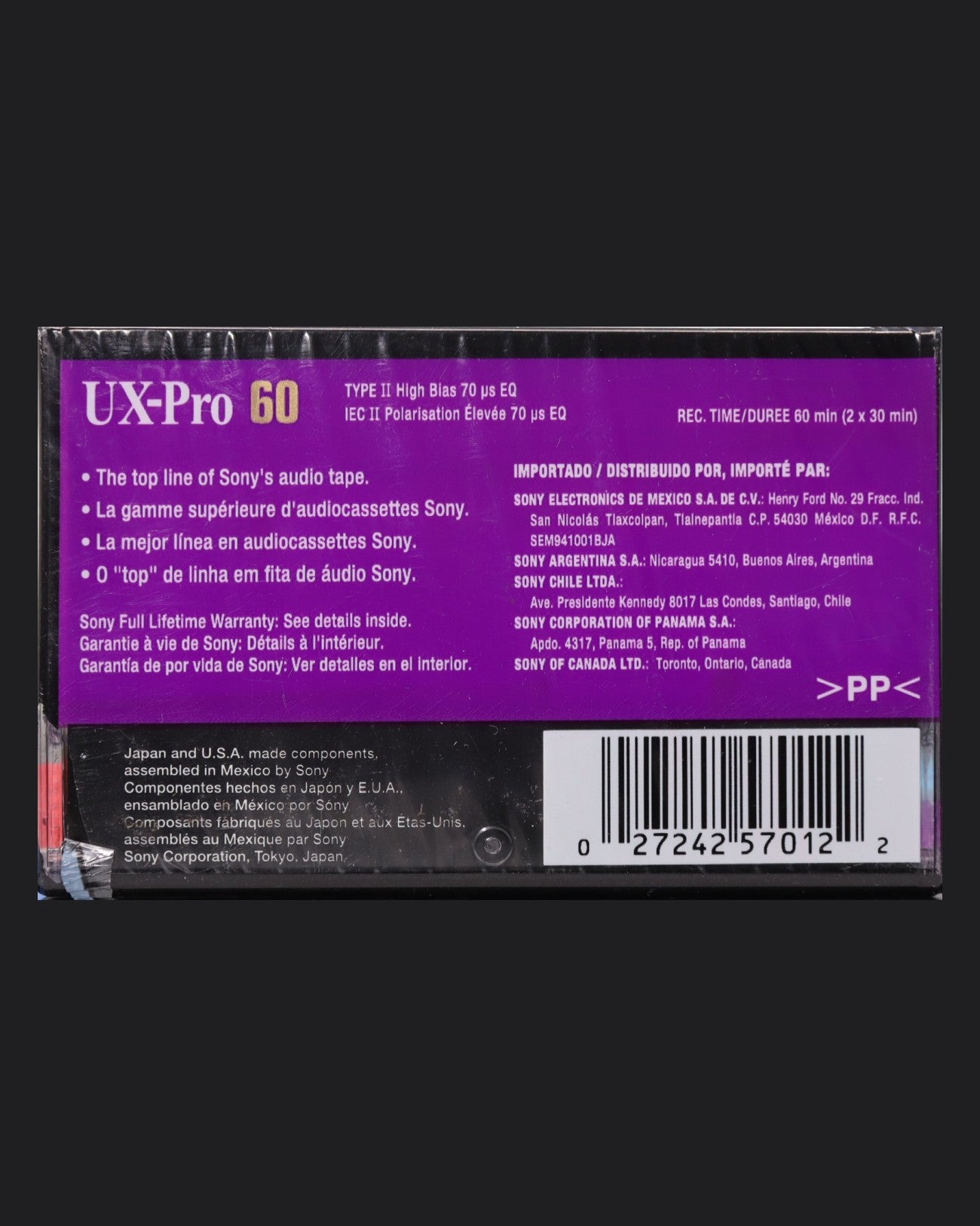 Sony UX-Pro (1995 US) Ultra Ferric