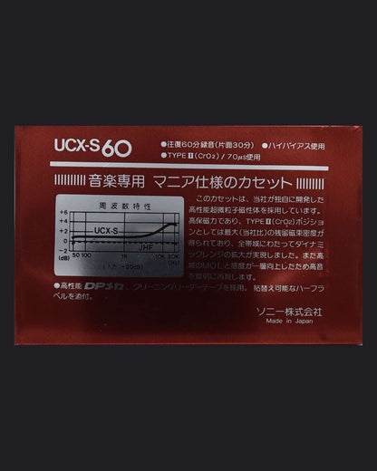 Sony UCX-S Type II - 1982-1984 JP