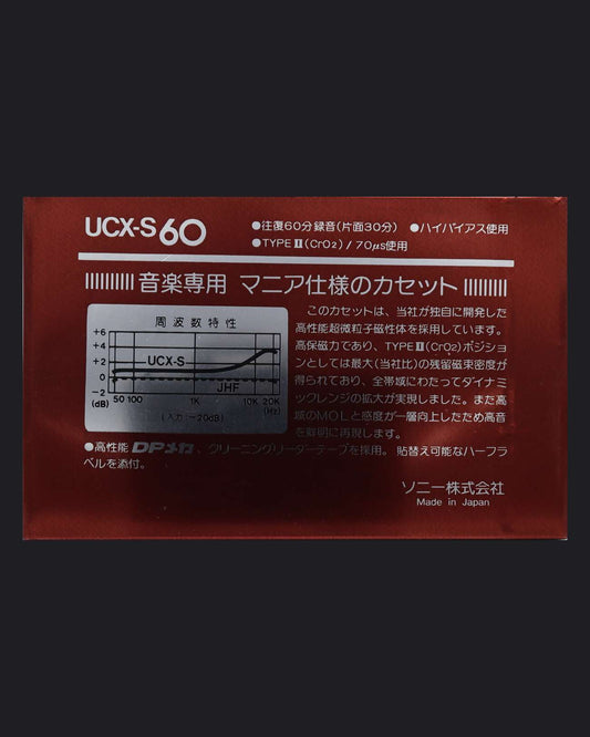 Sony UCX-S Type II - 1982-1984 JP