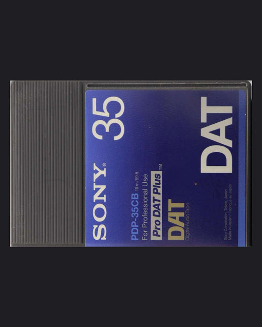 Sony Pro DAT Plus PDP-CB Professional blank DAT tape 35 minutes- front view