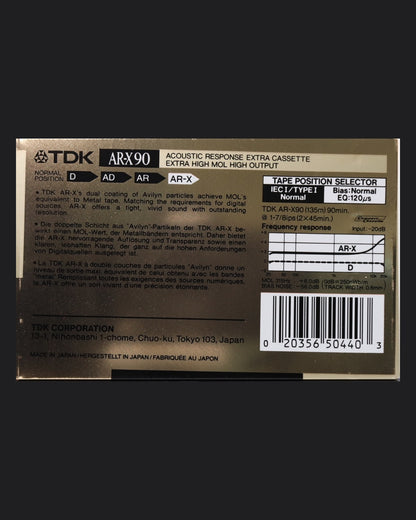TDK AR-X (1987-1989 EU) Ultra Ferric