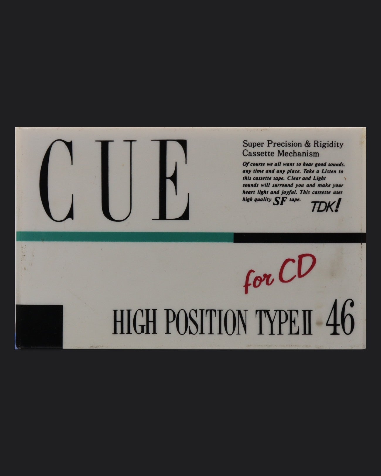 TDK Cue (1988 EU) Ultra Ferric