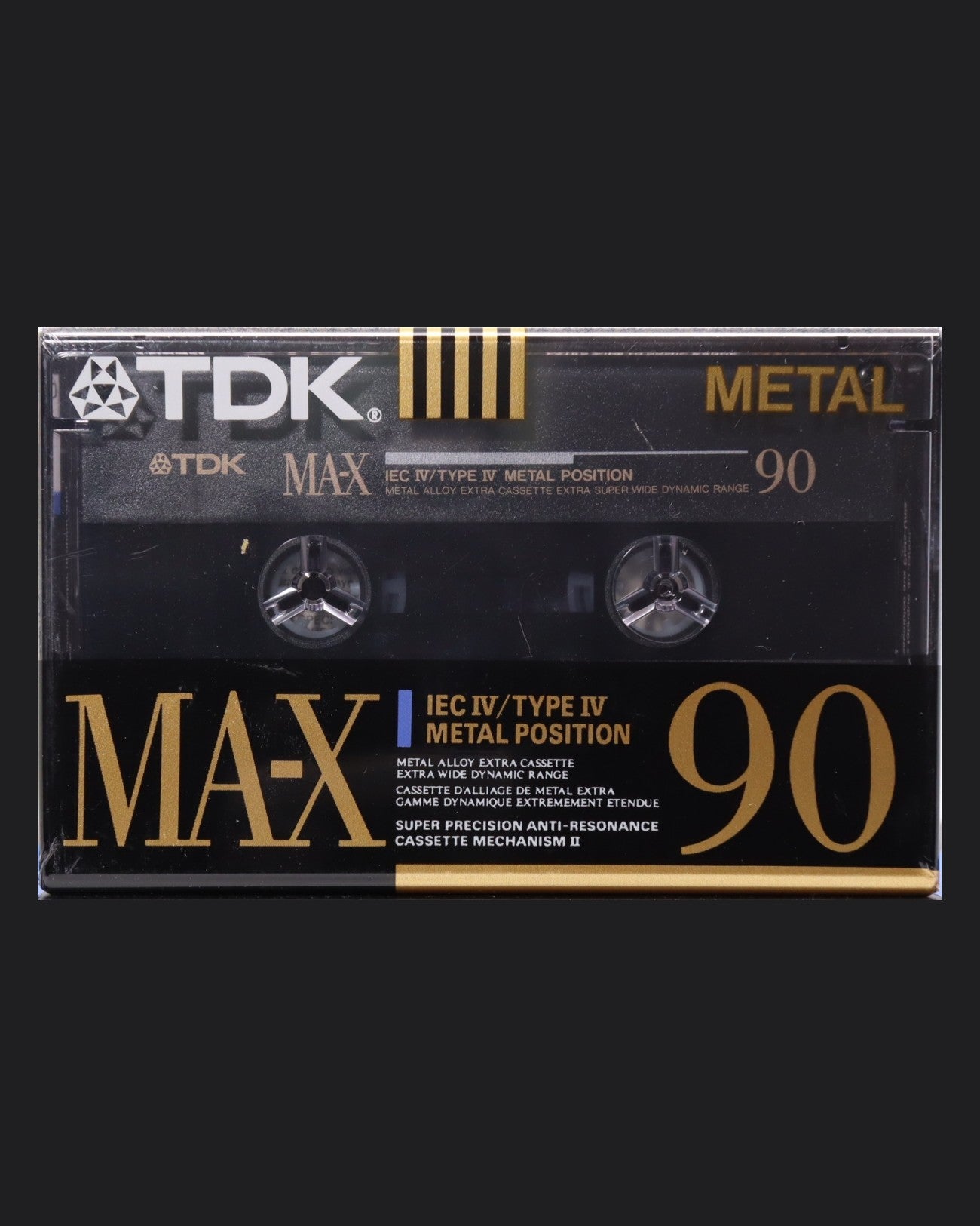 TDK MA-X (1990-1991 US) Ultra Ferric