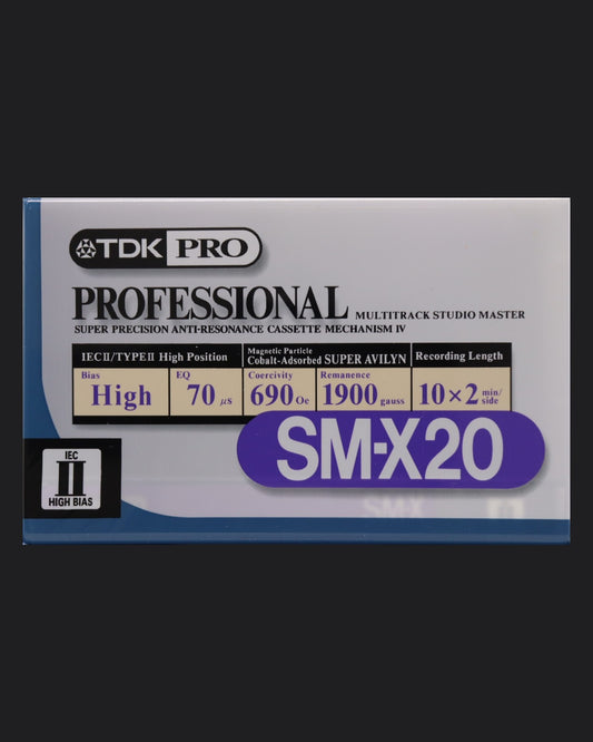 TDK Professional SM-X (1997-2001 US) Ultra Ferric