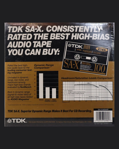 TDK SA-X (1990-1991 US) Ultra Ferric