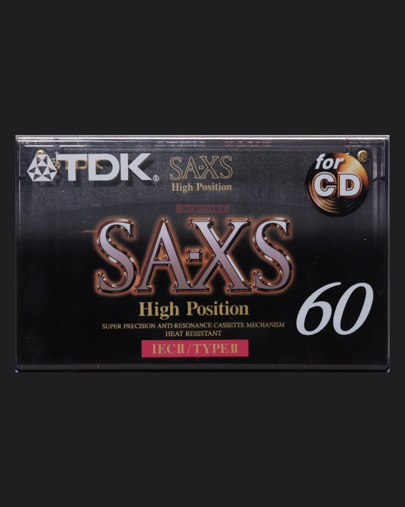 TDK SA-XS (1997-2001 EU) Ultra Ferric