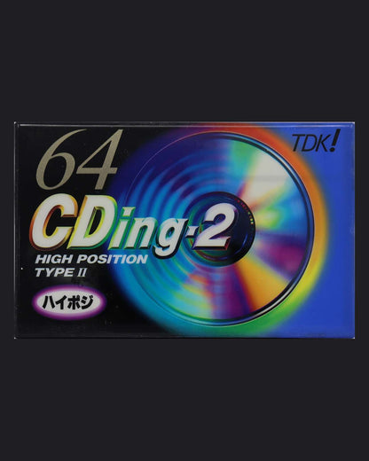 TDK CDing 2 Type II - 1996 JP