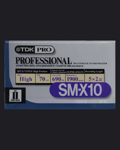 TDK Professional SM-X Type II (1997-2001 US)