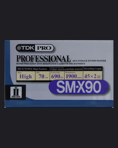 TDK Professional SM-X Type II (1997-2001 US)