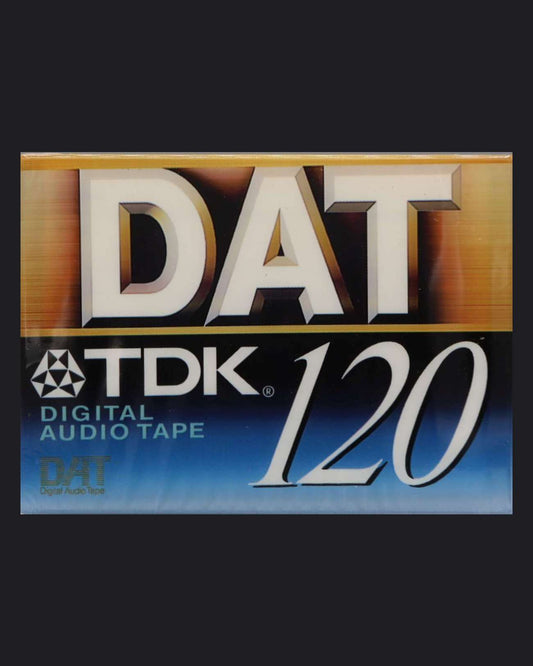 TDK DAT DA-RS blank DAT tape 120 minutes- front view