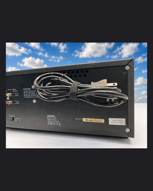 Tandberg 3014 Cassette Deck S/N 65200426 Restored to Perfection!
