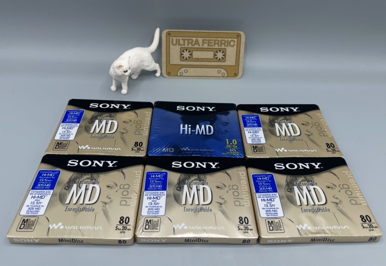 SONY　MDディスカムカタログ Sony MiniDisc List Catalog 1994 Pre-Recorded Library MD 💽 Japan